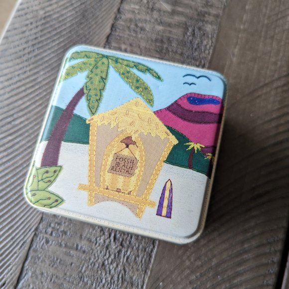 Fossil Watch Women's Small Petite Two Toned Date CZ Bling with Tin - Picture 5 of 6